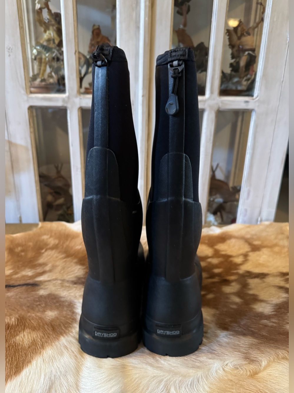 Men’s 10/10 1/2 Big Bobby Dryshod Black Waterproof Boots new never worn - Picture 2 of 14